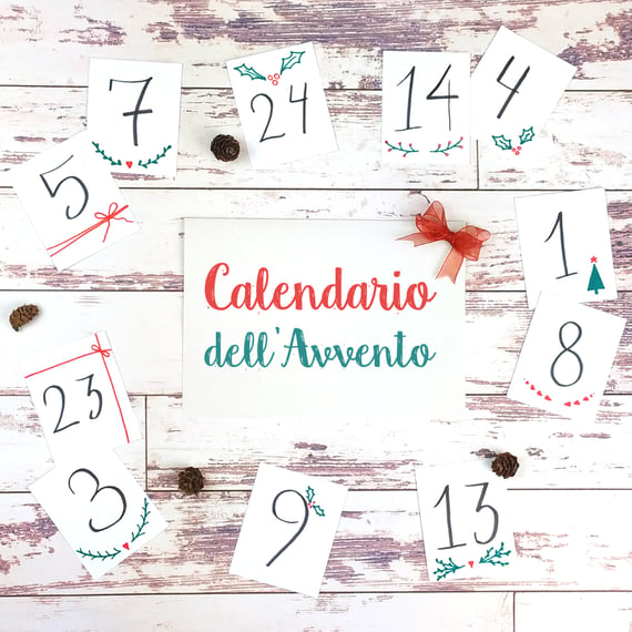 Calendario dell'Avvento digitale de La Saponaria