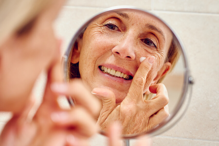 skincare antiage beauty routine per le pelli mature